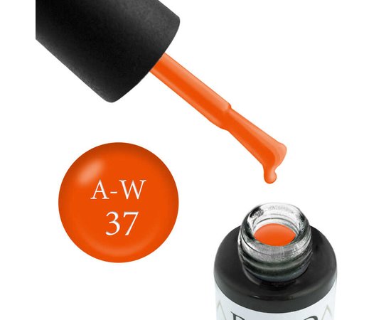 Изображение  Gel polish Boho Chic AW37 orange-coral, 6 ml, Volume (ml, g): 6, Color No.: 37