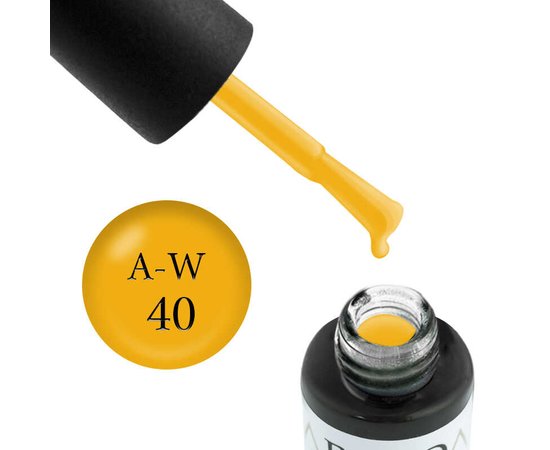 Изображение  Gel polish Boho Chic AW40 yellow pumpkin, 6 ml, Volume (ml, g): 6, Color No.: 40