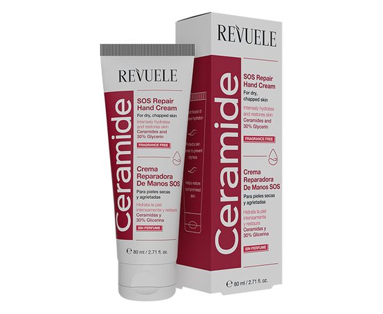 Изображение  Revuele Ceramide SOS Repair Hand Cream, 80 ml