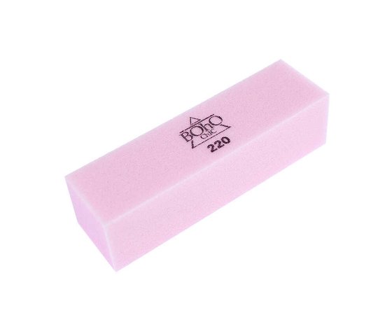 Изображение  Boho Chic 220/220 grit buff bar, pink