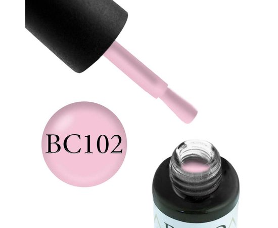 Изображение  Gel polish Boho Chic BC102 cold pink, 6 ml, Volume (ml, g): 6, Color No.: 102