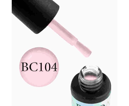 Изображение  Gel polish Boho Chic BC104 light pink, 6 ml, Volume (ml, g): 6, Color No.: 104