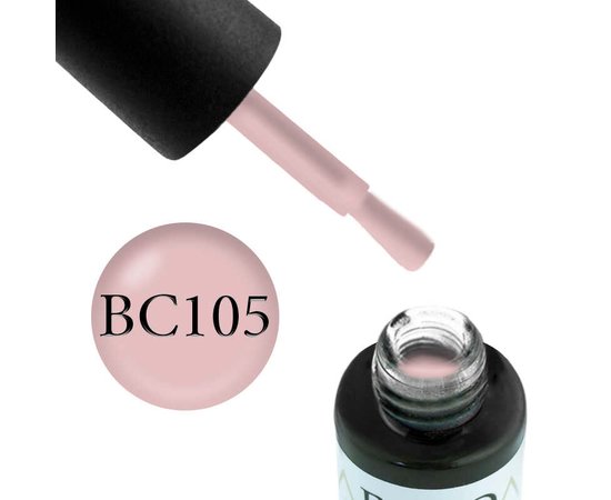 Изображение  Gel polish Boho Chic BC105 pink beige, 6 ml, Volume (ml, g): 6, Color No.: 105