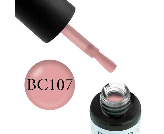 Изображение  Gel polish Boho Chic BC107 Pink-Nude, 6 ml, Volume (ml, g): 6, Color No.: 107