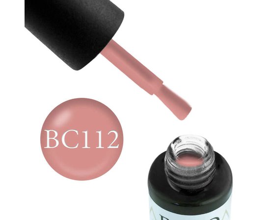 Изображение  Gel polish Boho Chic BC112 Milky Salmon, 6 ml, Volume (ml, g): 6, Color No.: 112