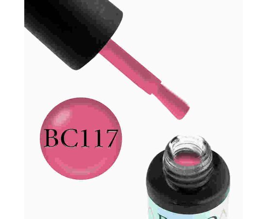 Изображение  Gel polish Boho Chic BC117 Berry Pink Smoothie, 6 ml, Volume (ml, g): 6, Color No.: 117