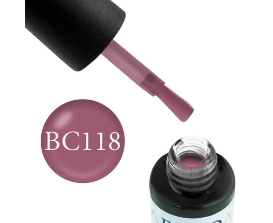 Изображение  Gel polish Boho Chic BC118 pink grapes, 6 ml, Volume (ml, g): 6, Color No.: 118