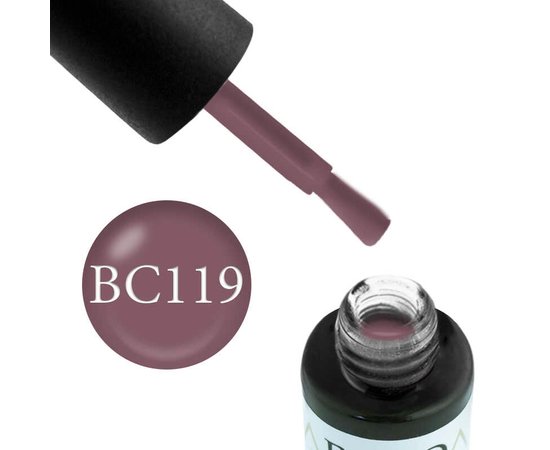 Изображение  Gel polish Boho Chic BC119 plum, 6 ml, Volume (ml, g): 6, Color No.: 119