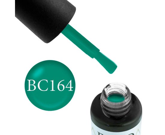 Изображение  Gel polish Boho Chic BC164 green, 6 ml, Volume (ml, g): 6, Color No.: 164