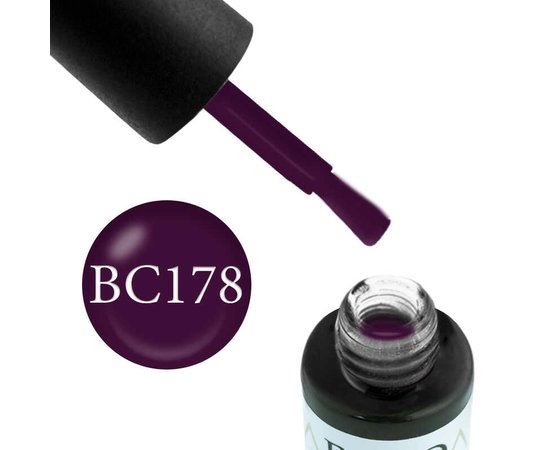 Изображение  Gel polish Boho Chic BC178 ripe plum, 6 ml, Volume (ml, g): 6, Color No.: 178