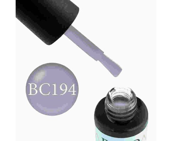 Изображение  Gel polish Boho Chic BC194 gray-lilac, 6 ml, Volume (ml, g): 6, Color No.: 194