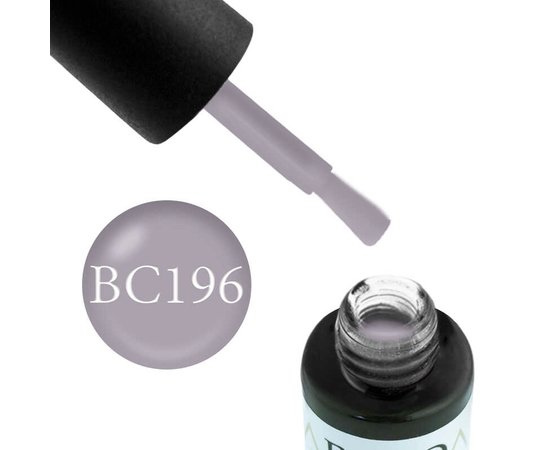 Изображение  Gel polish Boho Chic BC196 gray-violet, 6 ml, Volume (ml, g): 6, Color No.: 196