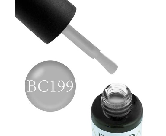 Изображение  Gel polish Boho Chic BC199 dark gray, 6 ml, Volume (ml, g): 6, Color No.: 199