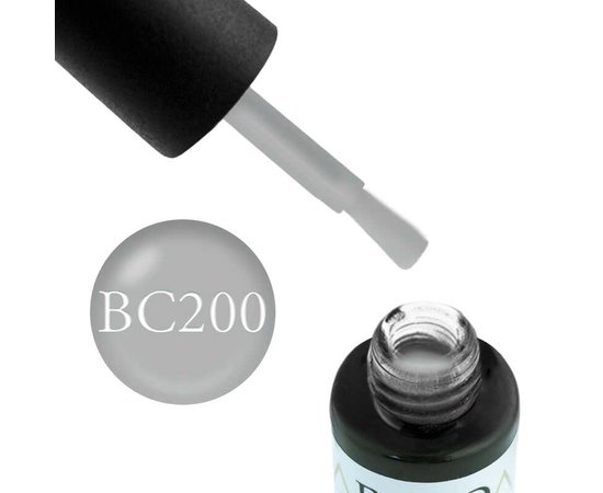 Изображение  Gel polish Boho Chic BC200 gray, 6 ml, Volume (ml, g): 6, Color No.: 200