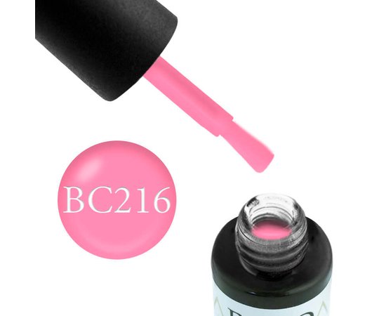 Изображение  Gel polish Boho Chic BC216, Doll Pink, 6 ml, Volume (ml, g): 6, Color No.: 216