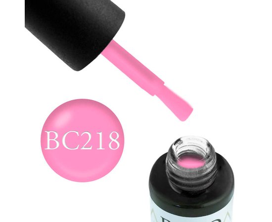 Изображение  Gel polish Boho Chic BC218 pink, 6 ml, Volume (ml, g): 6, Color No.: 218