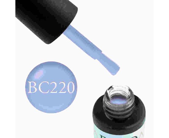 Изображение  Gel polish Boho Chic BC220 delicate blue, 6 ml, Volume (ml, g): 6, Color No.: 220