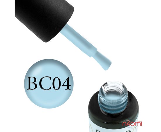 Изображение  Gel polish Boho Chic BC004 smoky blue, 6 ml, Volume (ml, g): 6, Color No.: 4