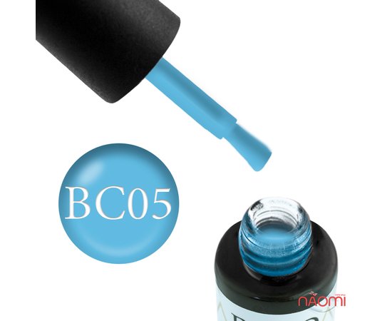 Изображение  Gel polish Boho Chic BC005 blue, 6 ml, Volume (ml, g): 6, Color No.: 5