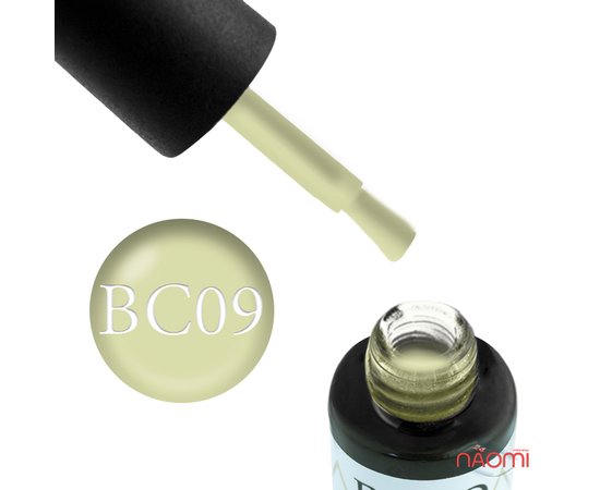 Изображение  Gel polish Boho Chic BC009 light olive, 6 ml, Volume (ml, g): 6, Color No.: 9