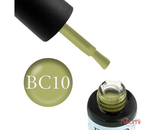 Изображение  Gel polish Boho Chic BC010 olive, 6 ml, Volume (ml, g): 6, Color No.: 10