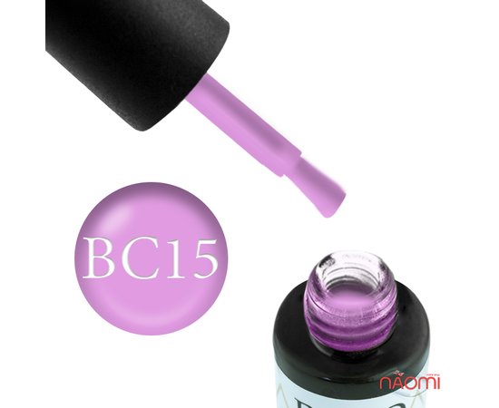 Изображение  Gel polish Boho Chic BC015 pink-lilac, 6 ml, Volume (ml, g): 6, Color No.: 15