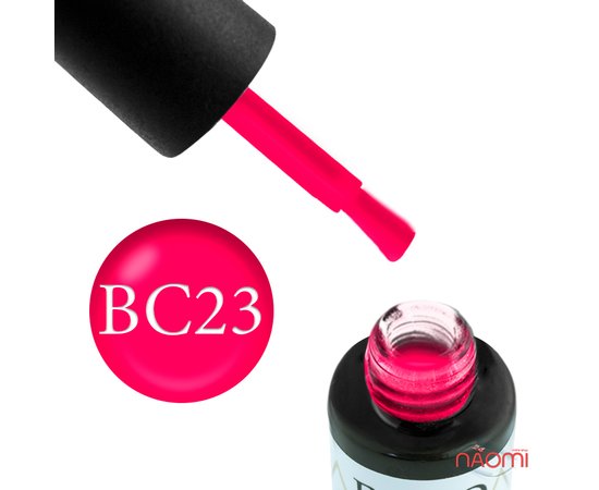 Изображение  Gel polish Boho Chic BC023 Bright Pink, 6 ml, Volume (ml, g): 6, Color No.: 23