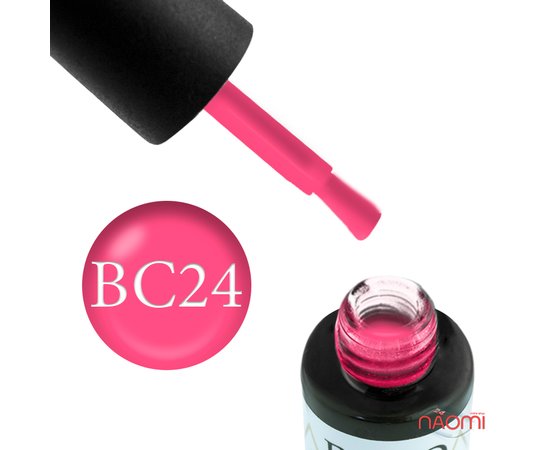 Изображение  Gel polish Boho Chic BC024 Coral Pink, 6 ml, Volume (ml, g): 6, Color No.: 24