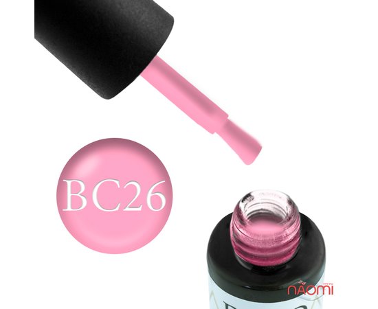 Изображение  Gel polish Boho Chic BC026 delicate pink, 6 ml, Volume (ml, g): 6, Color No.: 26