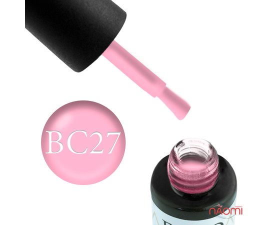 Изображение  Gel polish Boho Chic BC027 powder pink, 6 ml, Volume (ml, g): 6, Color No.: 27