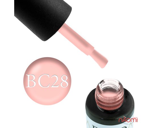 Изображение  Gel polish Boho Chic BC028 powder-apricot, 6 ml, Volume (ml, g): 6, Color No.: 28