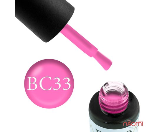 Изображение  Gel polish Boho Chic BC033 pink, 6 ml, Volume (ml, g): 6, Color No.: 33