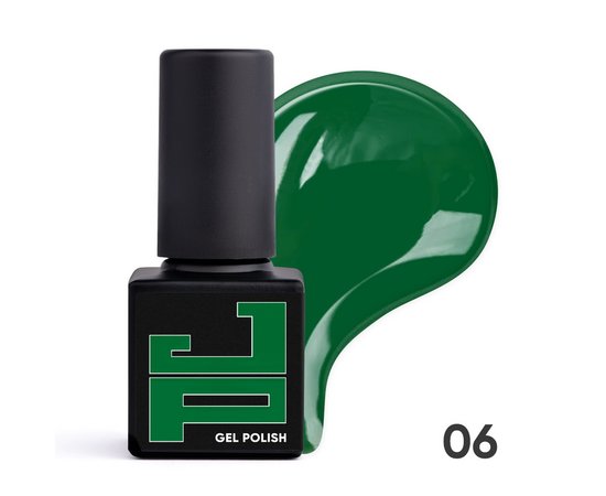 Изображение  Gel polish Jerden Proff №006 Green, 5 ml, Volume (ml, g): 5, Color No.: 6