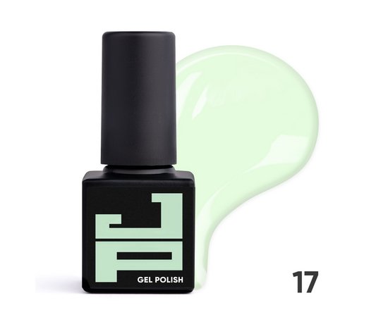 Изображение  Gel polish Jerden Proff №017 Mint blue mint blue, 5 ml, Volume (ml, g): 5, Color No.: 17