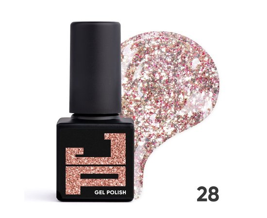 Изображение  Gel polish Jerden Proff №028 Pink Potal, 5 ml, Volume (ml, g): 5, Color No.: 28