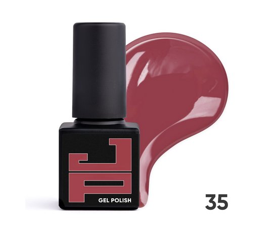 Изображение  Gel polish Jerden Proff №035 Violet brown, 5 ml, Volume (ml, g): 5, Color No.: 35