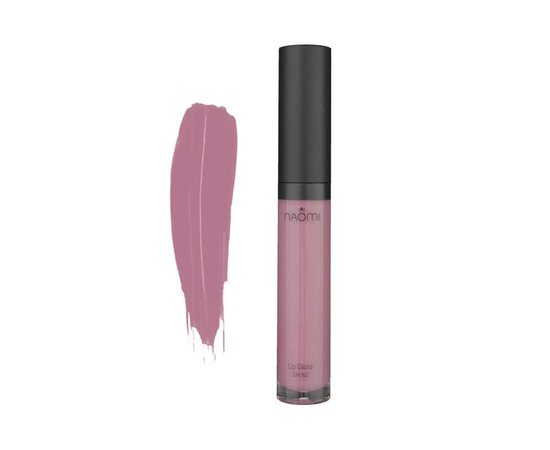 Зображення  Блиск для губ Naomi Lip Gloss Shine Cashmere, 6 мл, Об'єм (мл, г): 6, Цвет №: cashmere