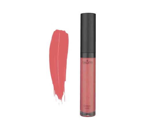 Зображення  Блиск для губ Naomi Lip Gloss Shine Papaya, 6 мл, Об'єм (мл, г): 6, Цвет №: Papaya