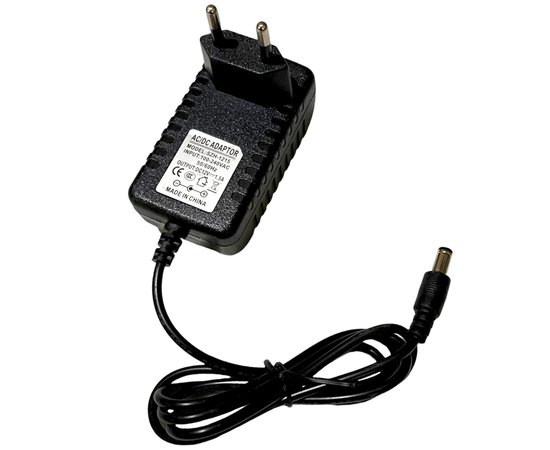 Изображение  Power supply unit 12 V = 1.5 A cord 90 cm, connector 5.5 mm