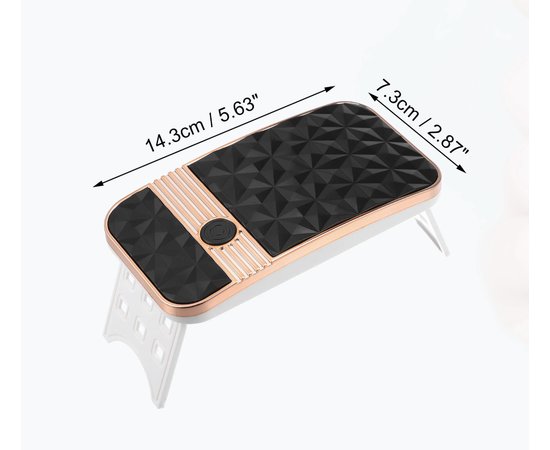 Изображение 2 Компактная лампа Diamond mini 2 для сушки ногтей на USB кабеле (работает от повер банка), 54 Вт. Черный