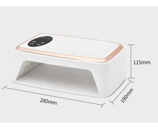 Изображение 6 Сенсорная лампа Sun Mate 60 для просушивания гель лака с подлокотником для рук, 290 Вт.