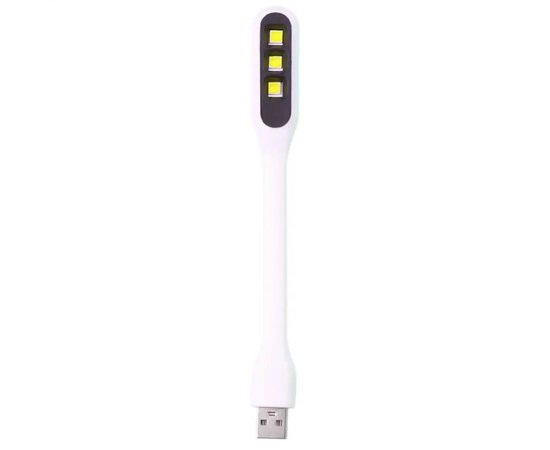 Зображення  Лампа для манікюру LED/UV Mini портативна 6 Вт USB, біла