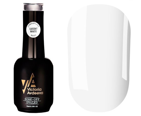 Изображение  Victoria Avdeeva Camouflage Base No.001 Lucent White, 10 ml, Volume (ml, g): 10, Color No.: 1