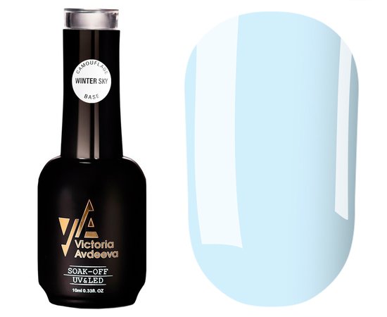 Изображение  Victoria Avdeeva Camouflage Base No.002 Winter Sky, 10 ml, Volume (ml, g): 10, Color No.: 2