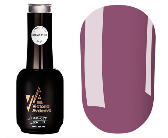 Изображение  Victoria Avdeeva Camouflage Base No.004 Italian Plum, 10 ml, Volume (ml, g): 10, Color No.: 4