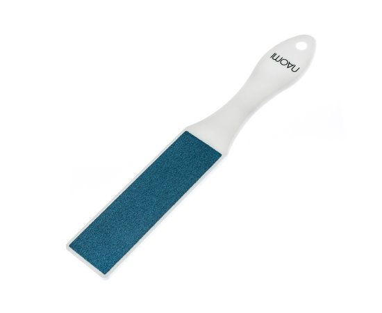 Изображение  Naomi pedicure foot file 80/120 grit, white and blue