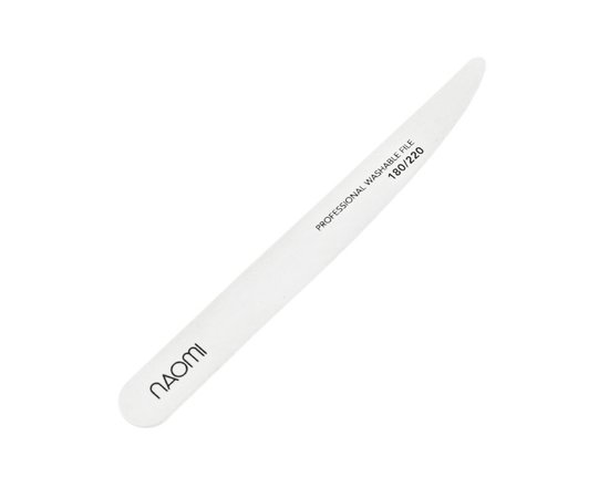 Изображение  Naomi nail file knife 180/220 grit, white