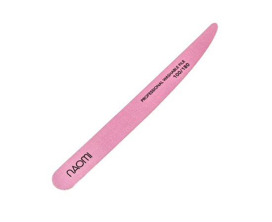 Изображение  Naomi nail file knife 100/180 grit, pink