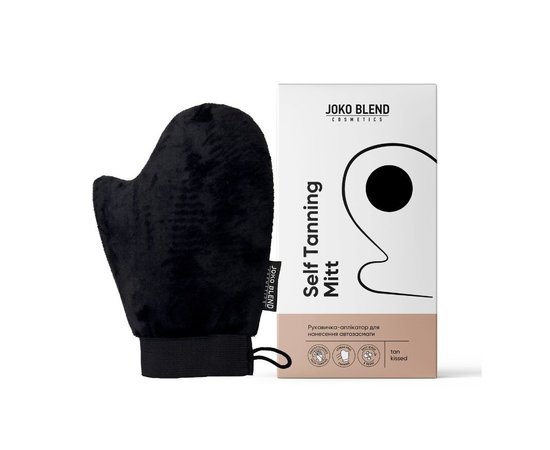 Изображение  Joko Blend Tanning Mitt for application