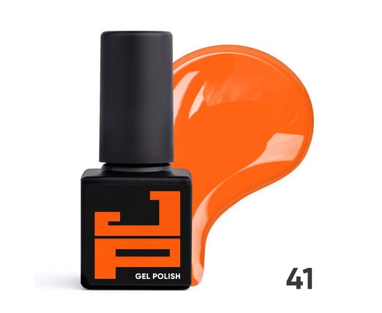 Изображение  Gel polish Jerden Proff №041 Neon orange neon orange, 5 ml, Volume (ml, g): 5, Color No.: 41